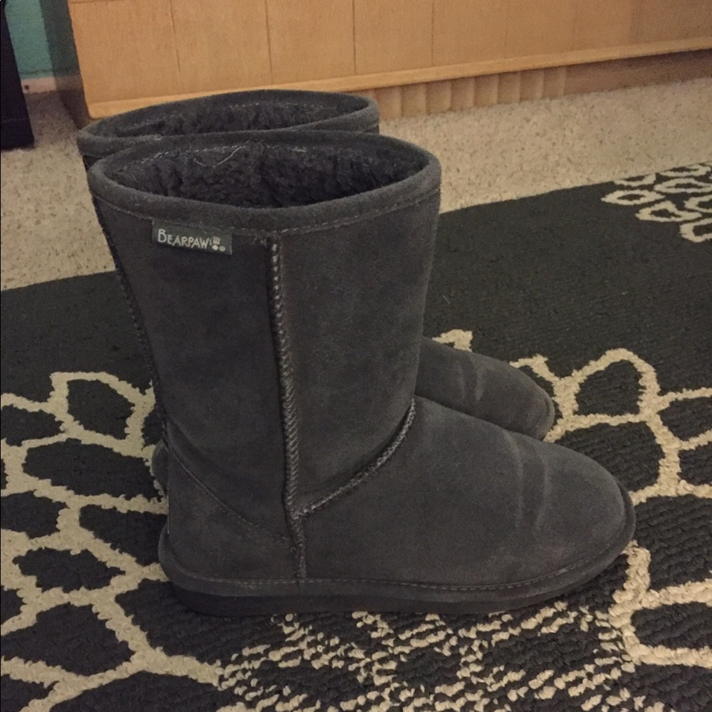 Gray BearPaw Boots