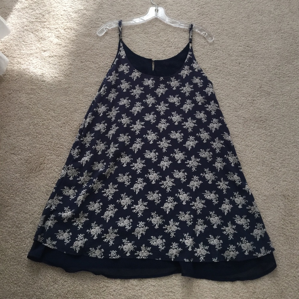 Blue Floral Dress by Sis Sis