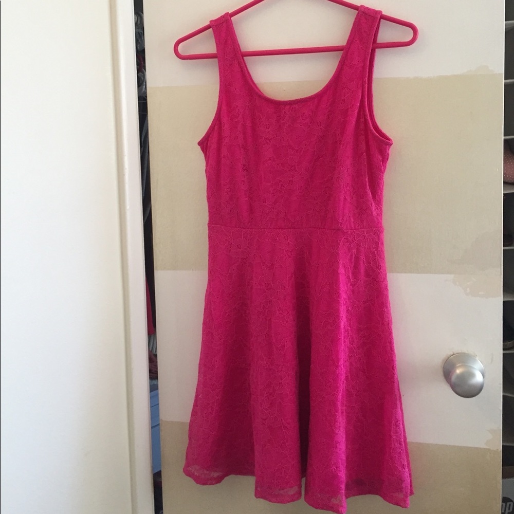 ✨SALE! Pink Lace Party Dress