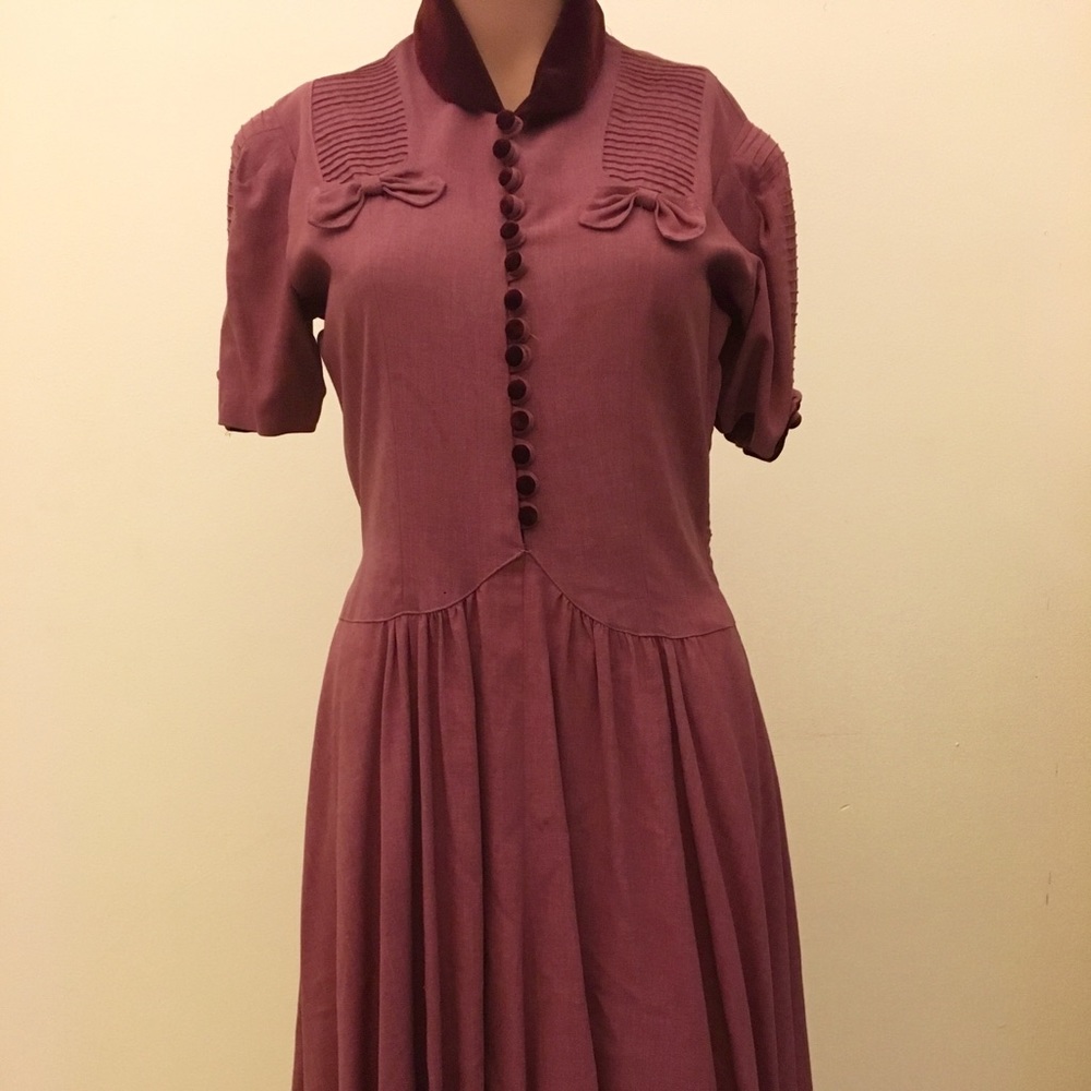 1940s Juniorette Kay Cahill Dress