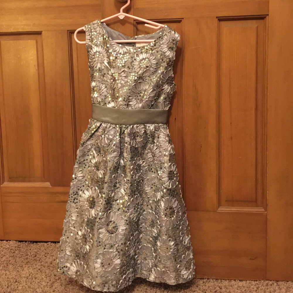 Girls sequin dress size 10