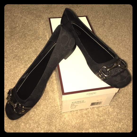 coach classic flats