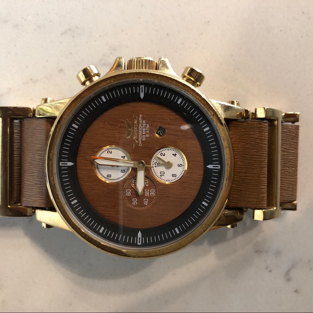 ❌SOLD❌Great gift! Vestal Leather Watch