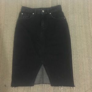 *CYBER MONDAY SALE*Black Midi Skirt