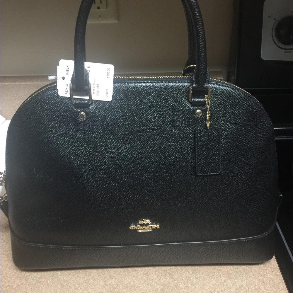 Coach cross grain Sierra satchel