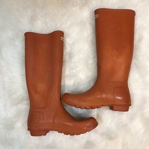 Hunter Rubber Rain Boots Mens Sz 9/Womens Sz 10