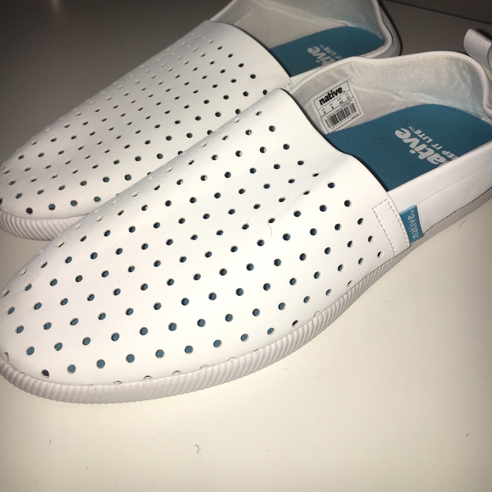 Men’s Native Venice Slip On - White - US - Sz 10