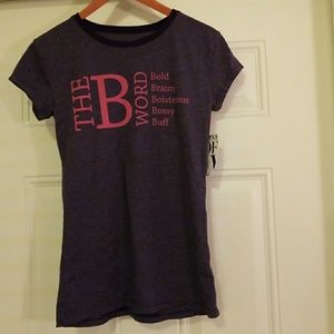 Power of IX B Word T Shirt - Size S