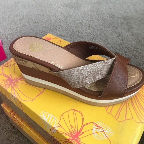 Brand new Yellow box sandals - Picture 2 of 4