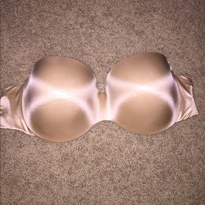 Strapless Bra || Nude
