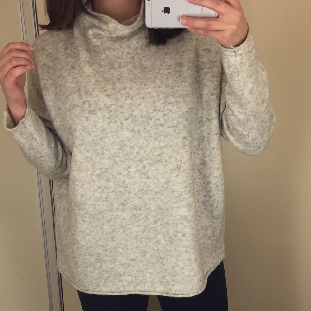 French Connection mock turtleneck