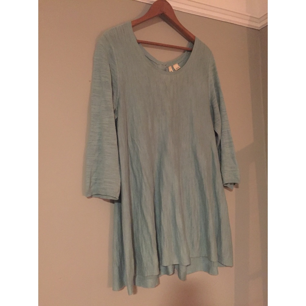 Anthropologie Moth Button Back Sweater