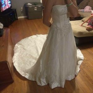 Beautiful wedding dress