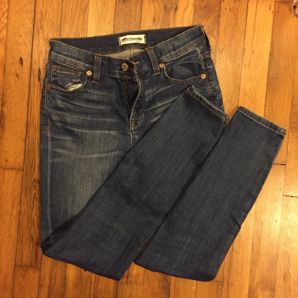 Madewell High Riser Skinny Jeans sz 26