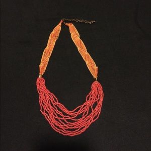 Handmade tribal like necklace.