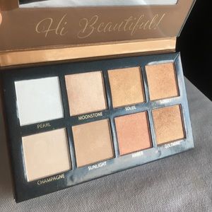 Golden Glow Highlight Palette by JJB Cosmetics