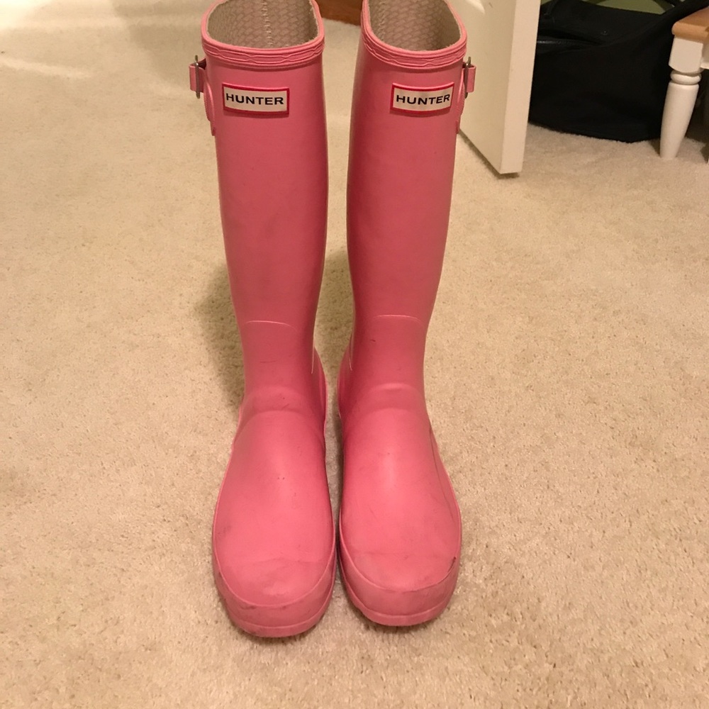 Hunter rain boots