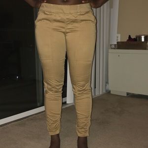 Michael Kors ruched ankle pants