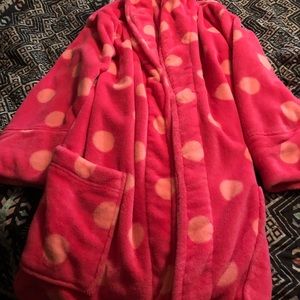 Victoria secret pink bath robe