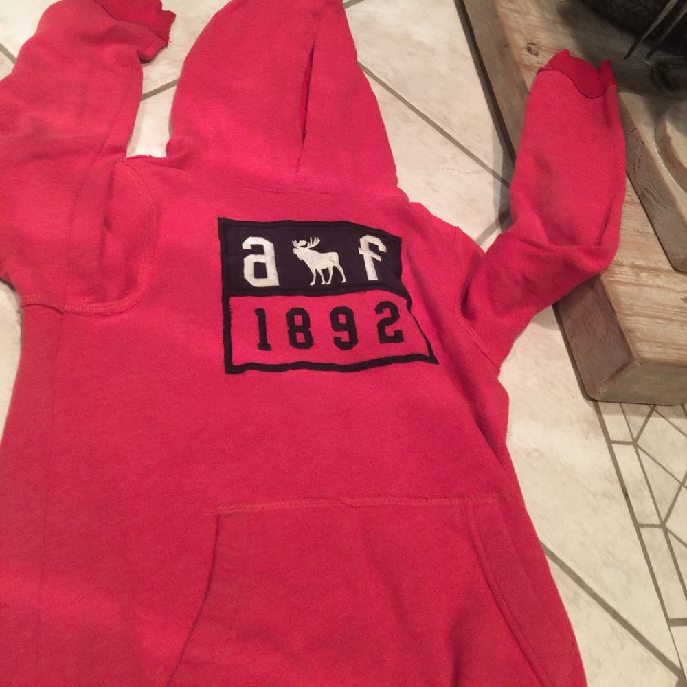 Red hoodie