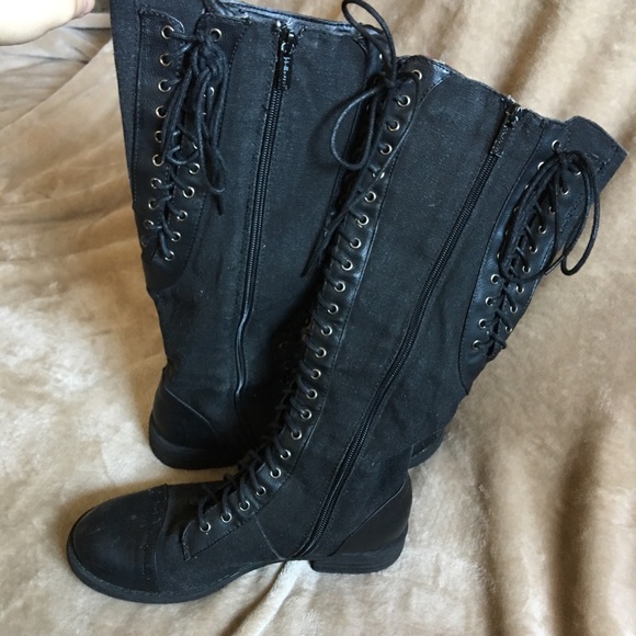 dollhouse combat boots