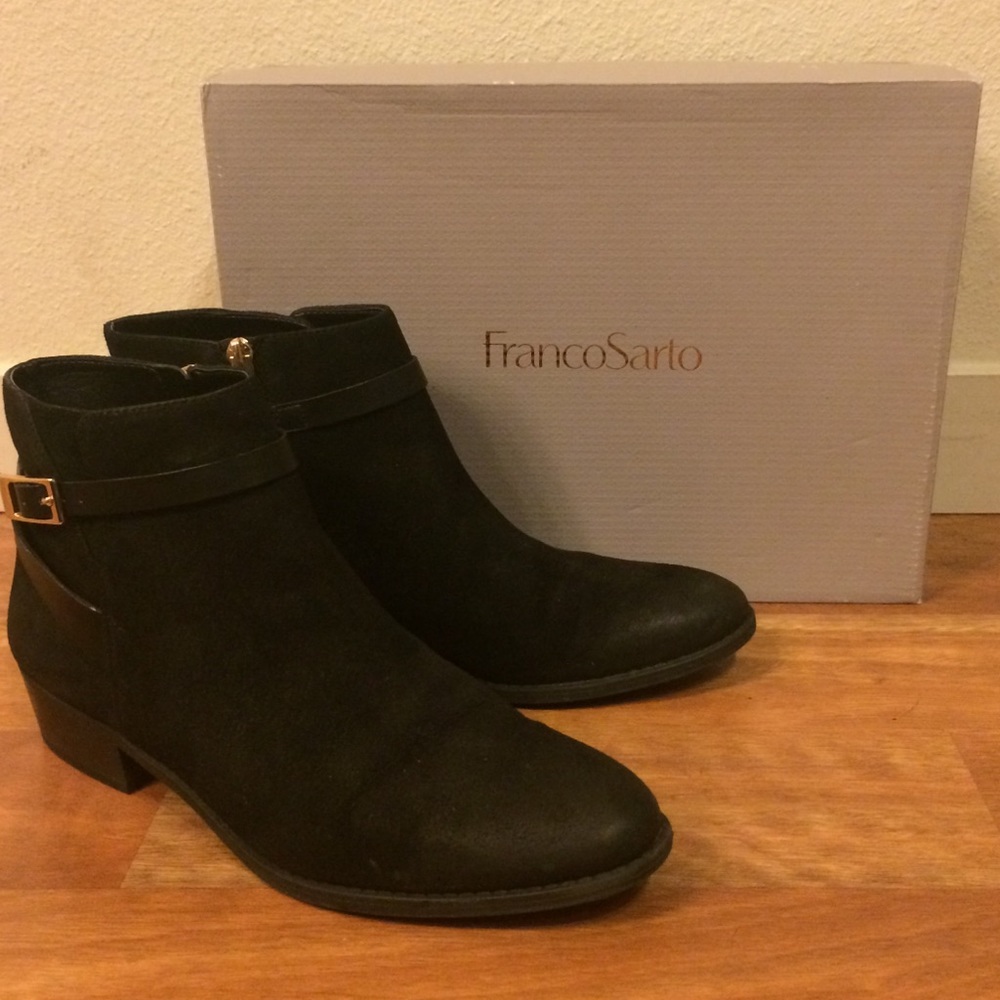 Franco Sarto Shady Ankle Boots