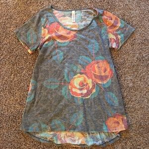 Unicorn print LuLaRoe Classic T - small