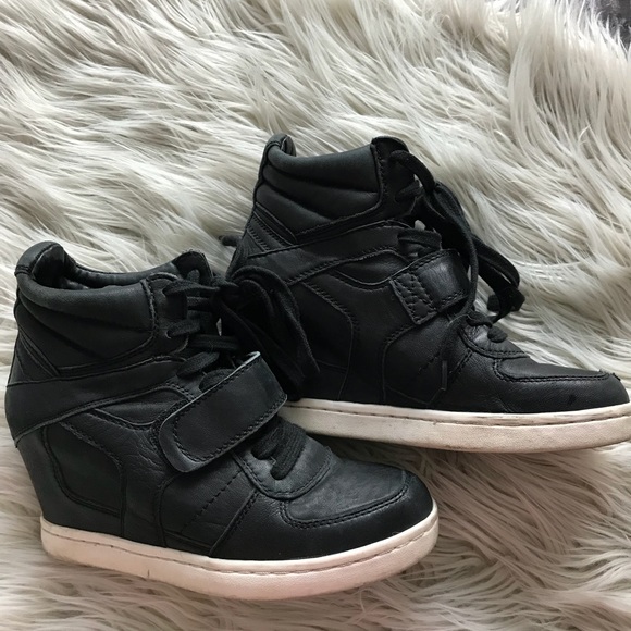 ash high heel sneakers