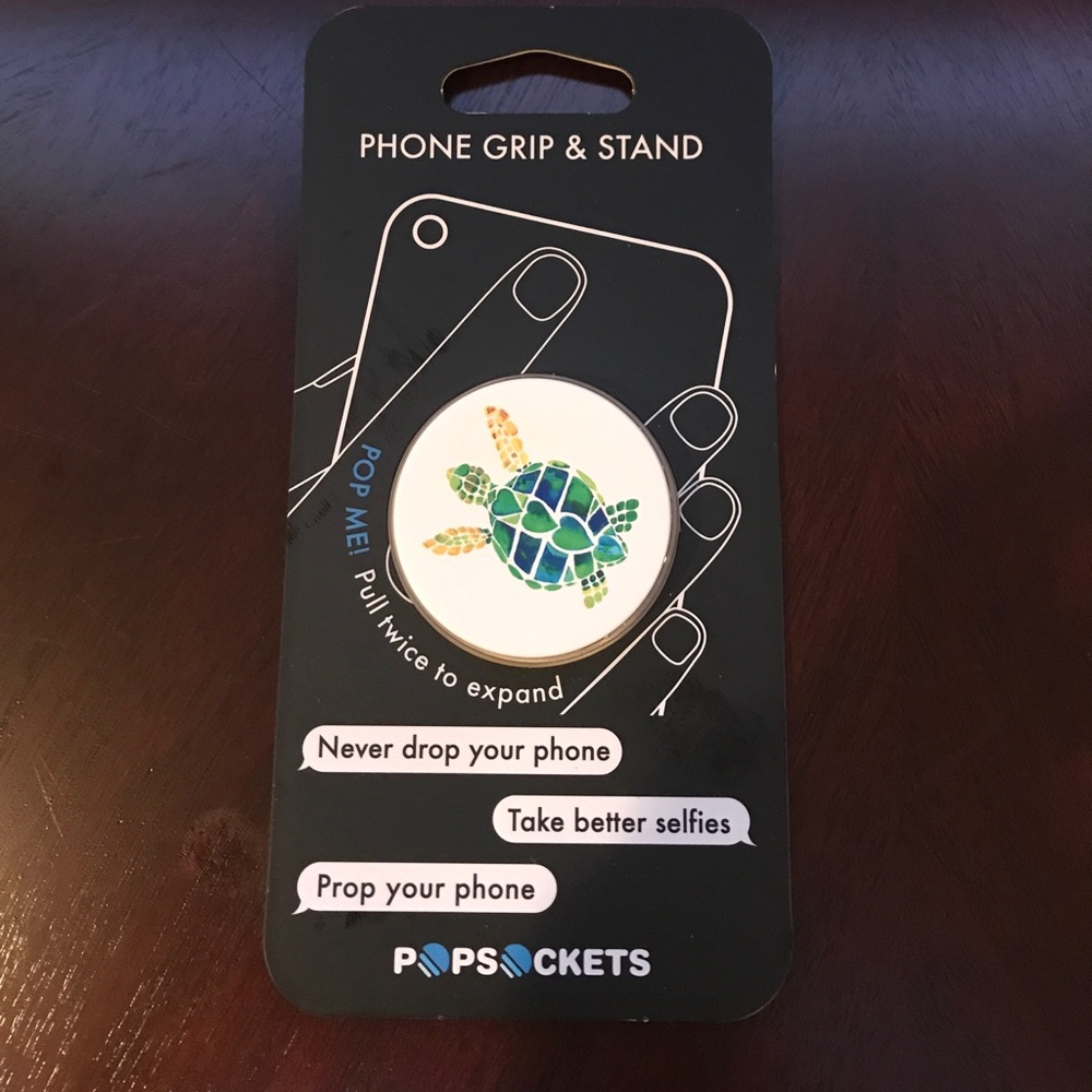 Phone grip and stand