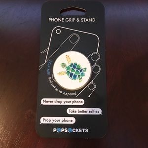 Phone grip and stand