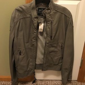 Express (minus the leather) coat