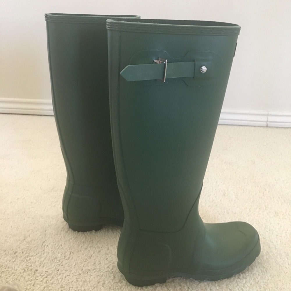 Never used, in box, hunter boots