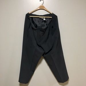 Liz Claiborne Woman Petite Black Silk Pants
