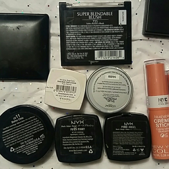 NYX, Sonia Kashuk, Flower, NYC, Elf, L'Oréal Blush - Picture 4 of 4