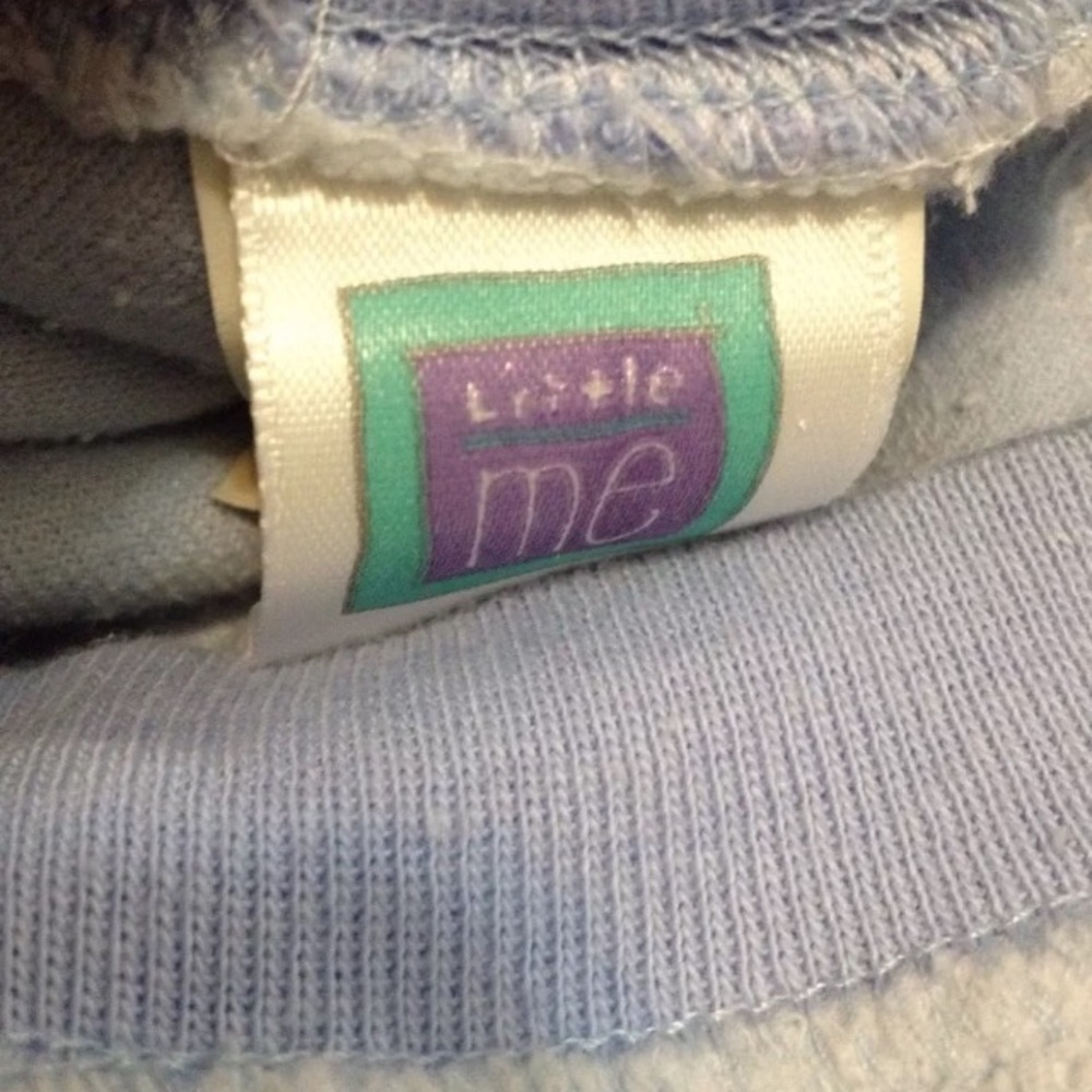 Little Me Baby Blue Onesie 6 Months - Picture 4 of 4