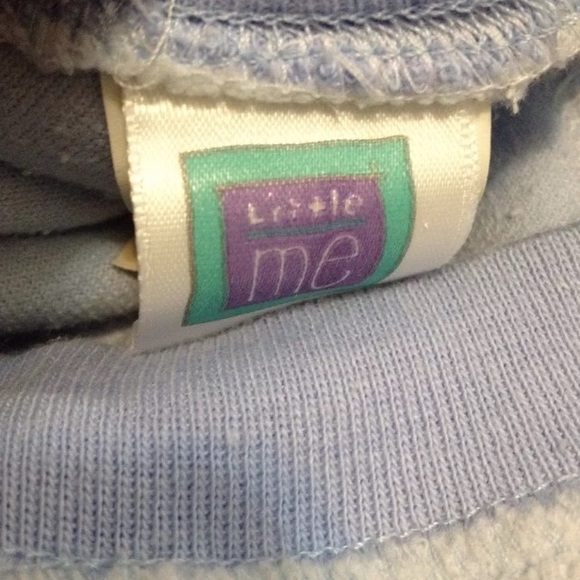 Little Me Baby Blue Onesie  6 Months - Picture 4 of 4