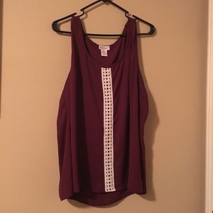 PLUS SIZE Sleeveless Blouse