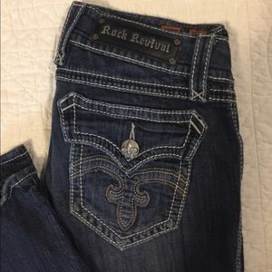 Rock revival Debbie straight jeans size 28x30