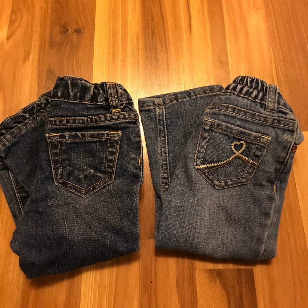 2 pairs 12-18 month Children’s place jeans