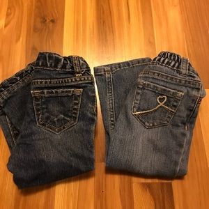 2 pairs 12-18 month Children’s place jeans