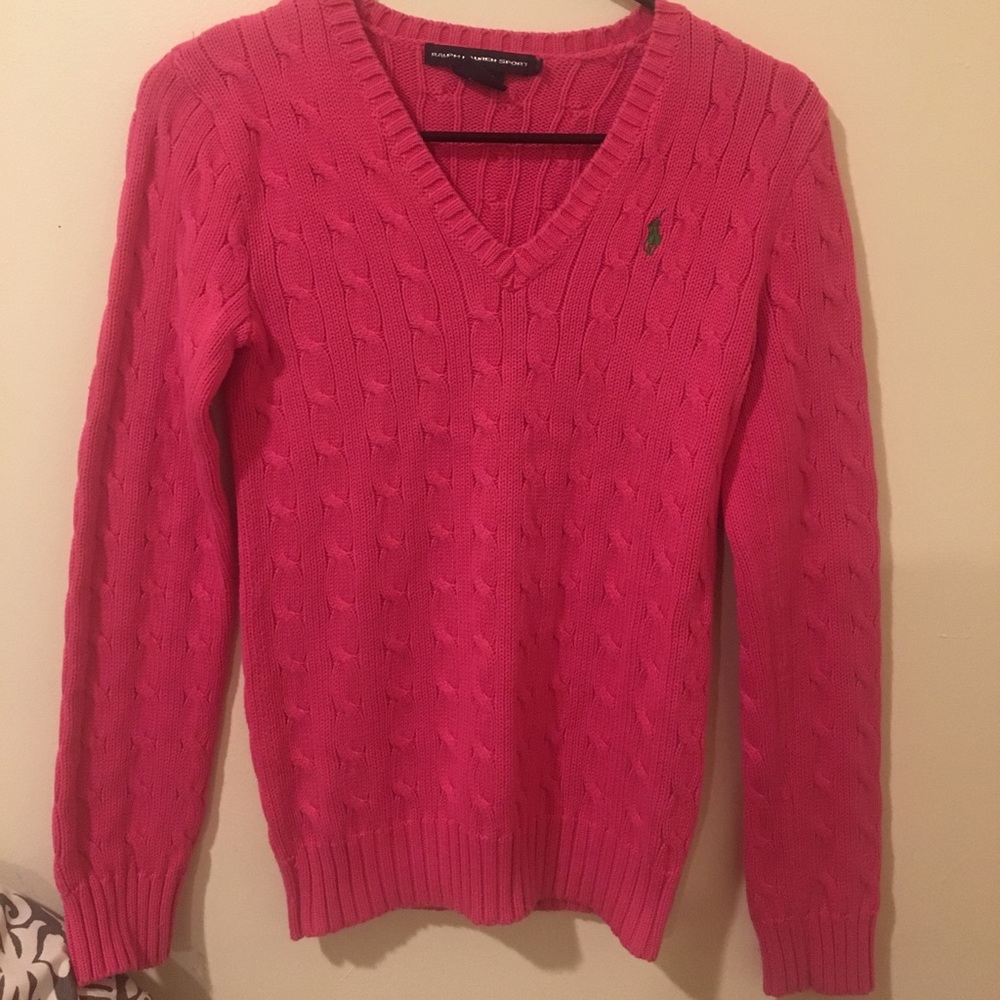 women's polo sweater