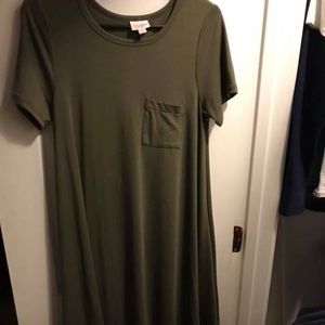 Xs olive green Carly never worn