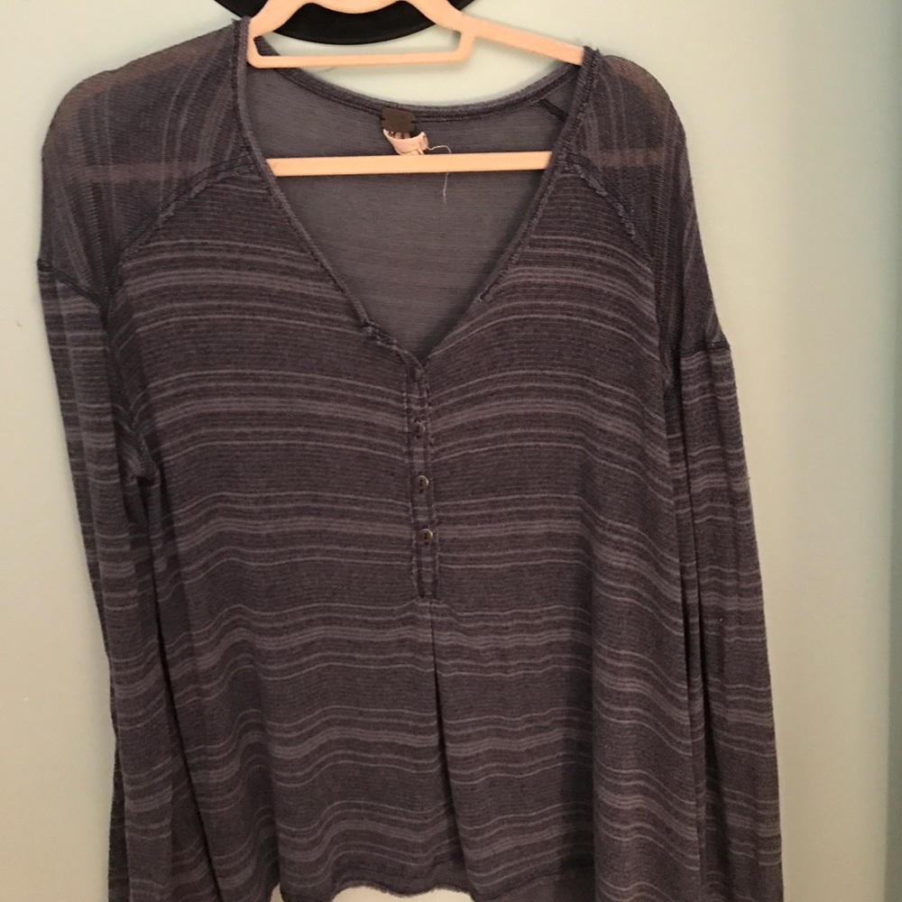 Free people long sleeve shirt