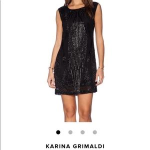 Karina Grimaldi Xs sequin dress