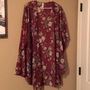 PLUS SIZE Kimono