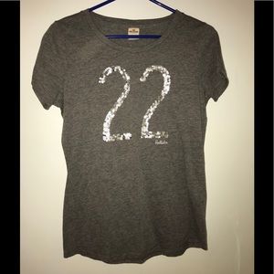 Girls’ Gray Hollister T-Shirt