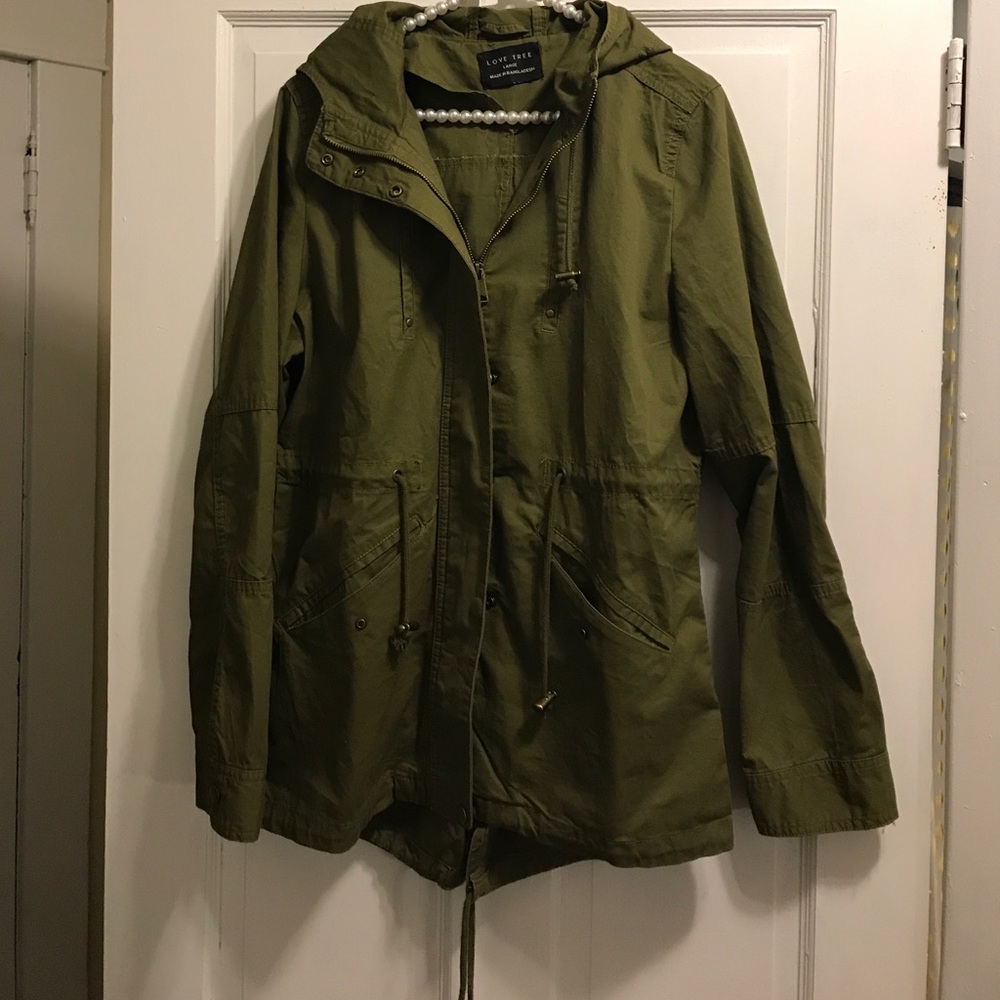 Green Utility  jacket