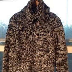 Calvin Klein Brown Zip Sweater