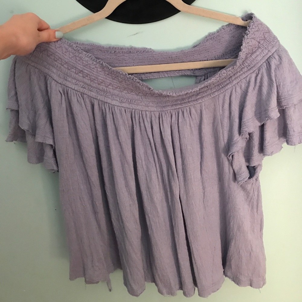 Free people off the shoulder top