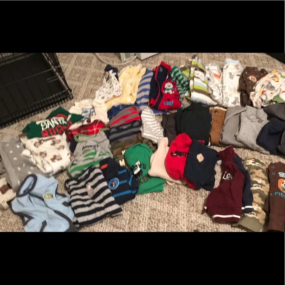 Lot of 6months boys clothes. Some are 6-9 months.
